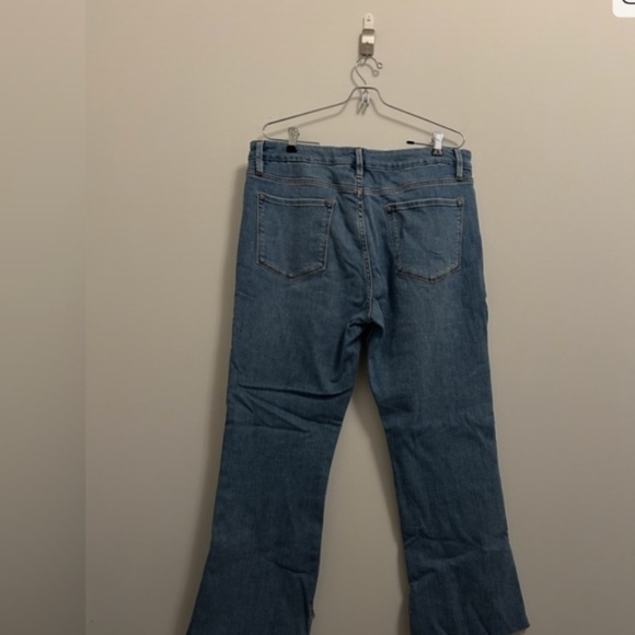 Frame Le Crop Mini Boot Jeans Size 34 In Tidepool - Picture 3 of 3